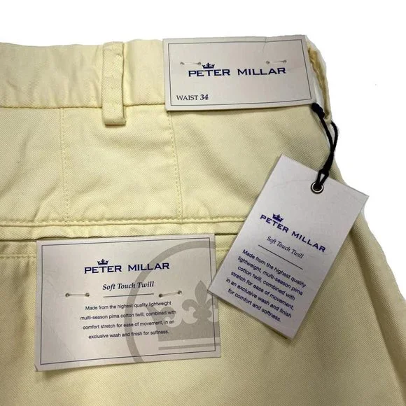 NWT Peter Millar Soft Touch Twill‎ Pants